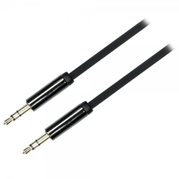 Cable 3.5mm Stereo Audio Cable 1m Black