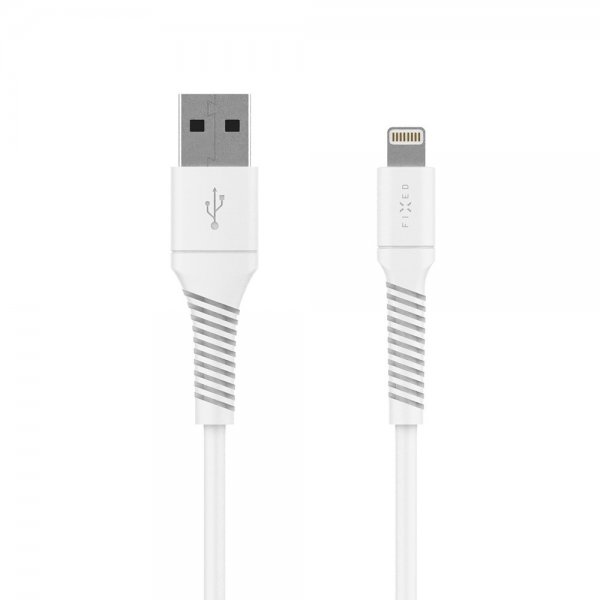 Cable Liquid Silicone USB-A/Lightning 1.2m White