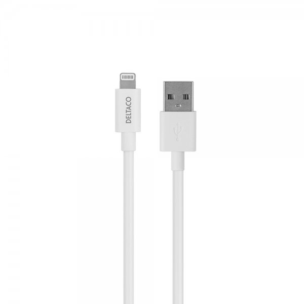 Cable USB-A Cable with Lightning Connector 1m White