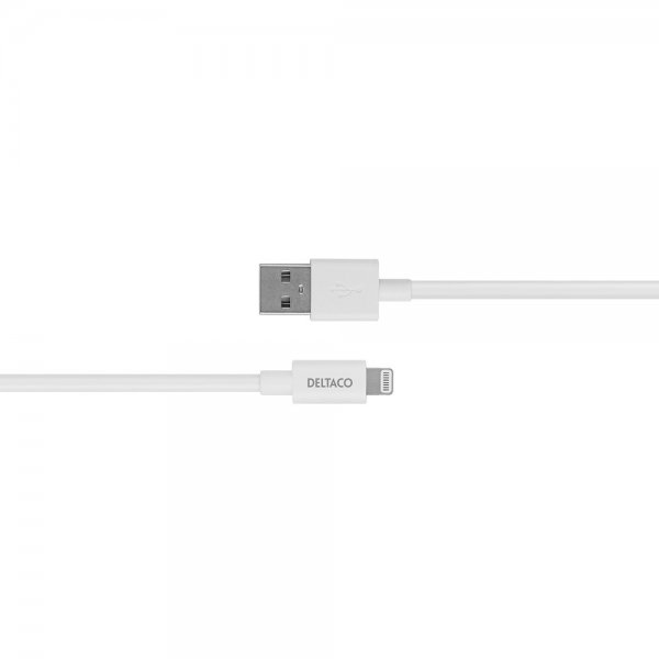 Cable USB-A Cable with Lightning Connector 1m White