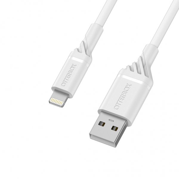 USB-A to Lightning cable 2 meters White