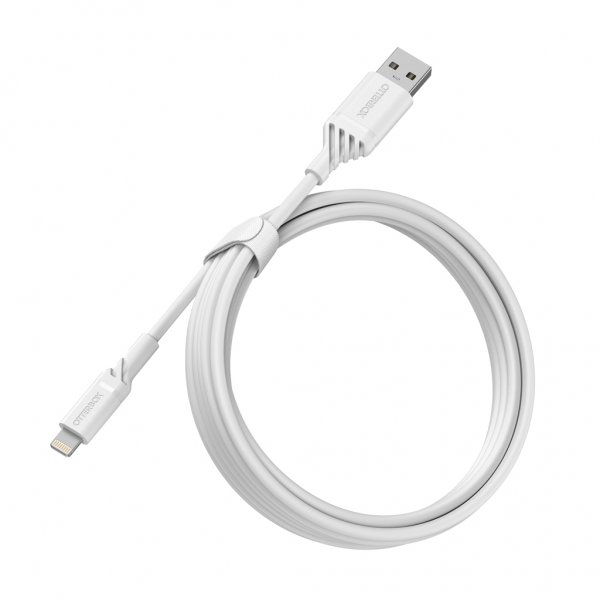 USB-A to Lightning cable 2 meters White