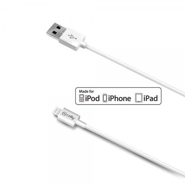 Cable USB-A/Lightning 2m White