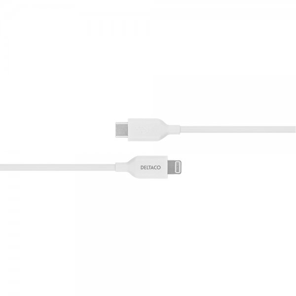 Cable USB-C Cable with Lightning Connector 1m White