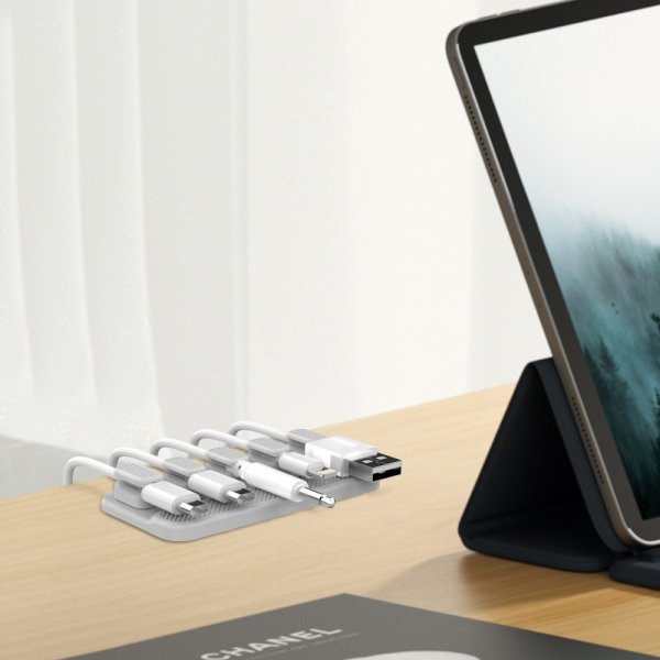 CableHolder WG104 Magnetic Grey