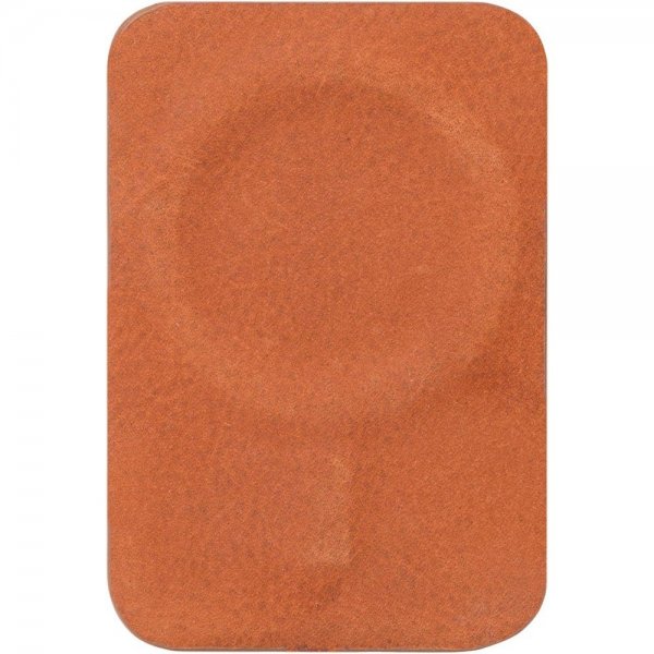 Card holder Genuine Leather MagSafe Brown