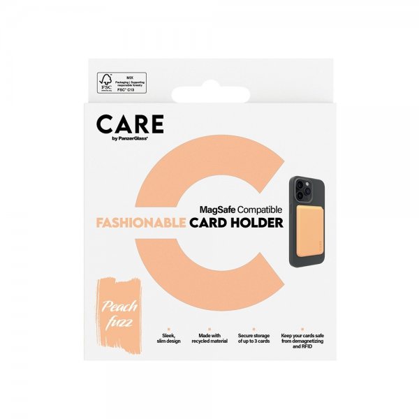 Card holder Fashionable Card Holder MagSafe Peachy