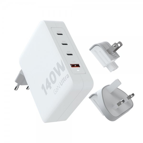 Charger 140W GaN-Ultra Travel Charger + USB-C PD Cable