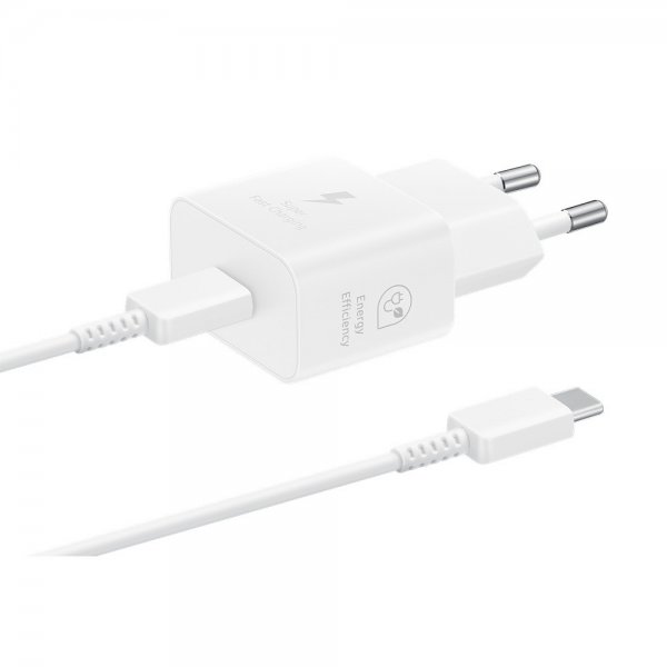 Original Charger with Cable 25W Power Adapter White