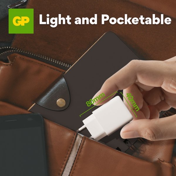 Charger PD 20W USB-A + USB-C