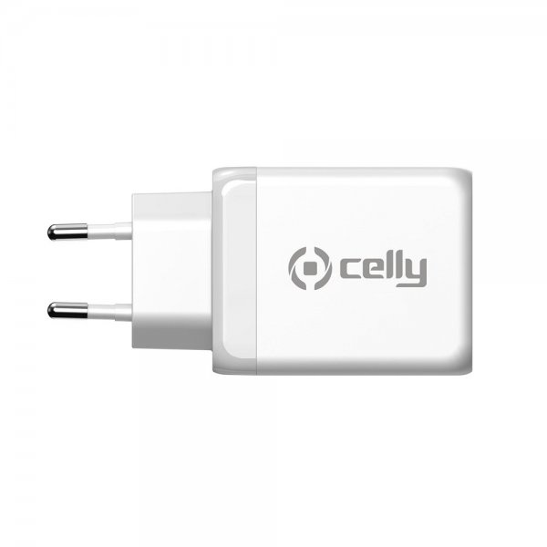 Charger TC3GAN65W 2xUSB-C/USB-A GaN 65W White