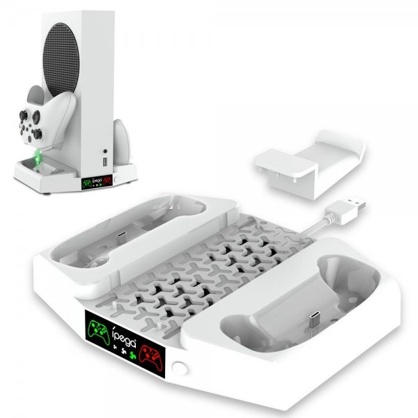 Charging Hub with Fan for Xbox Series S and 2 Controllers