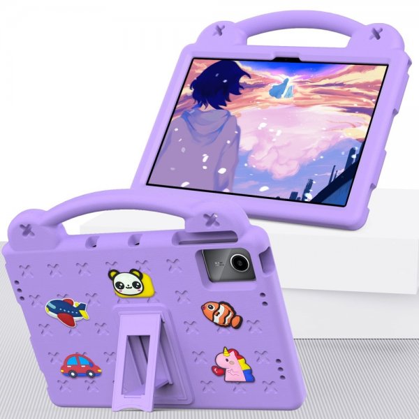 Lenovo Tab M11 TB330 Case for Kids Stickers Purple