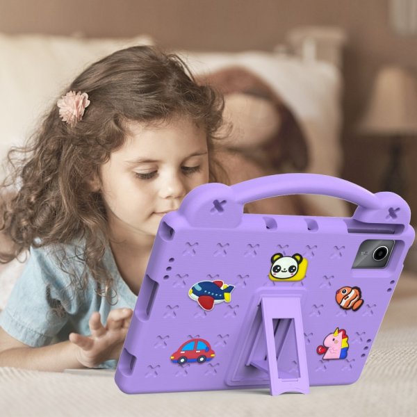 Lenovo Tab M11 TB330 Case for Kids Stickers Purple