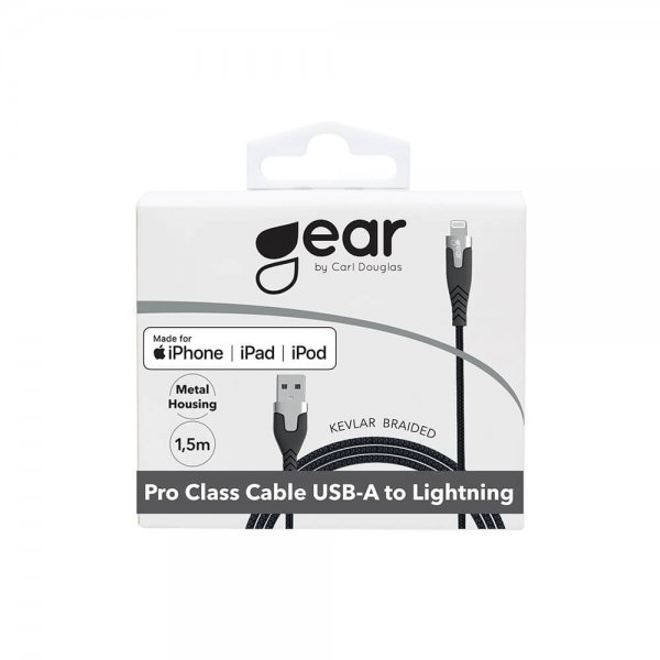 Lightning Cable Kevlar 1.5 meter Black