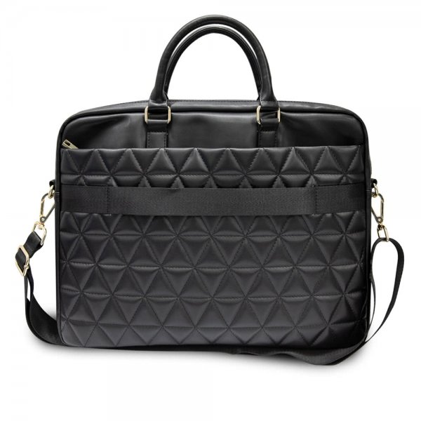 MacBook bag 15 inch Quilted Black