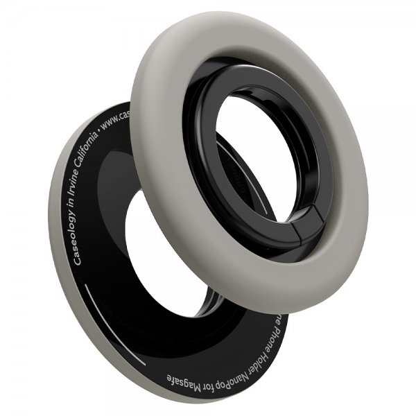 MagSafe Phone Ring Nano Pop MagFit Truffle Grey