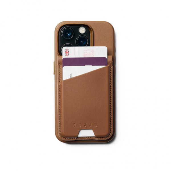 Card holder MagSafe Wallet Stand Tan