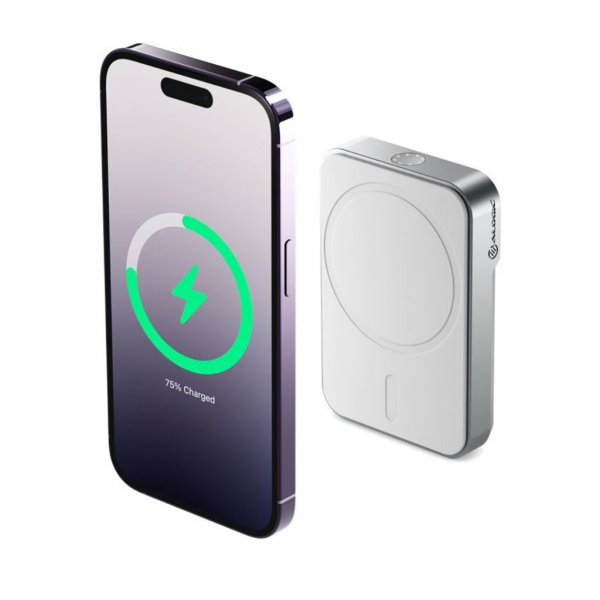 Matrix Universal Magnetic Powerbank 5000mAh MagSafe White