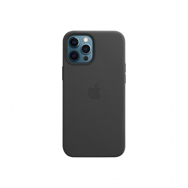 Original iPhone 12 Pro Max Case Leather Case MagSafe Black