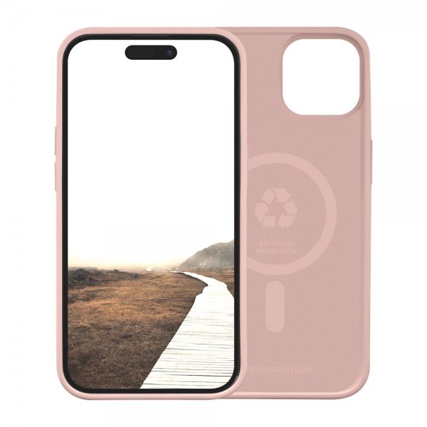 iPhone 13/14/15/16e/17e Case Monaco MagSafe Pink Sand