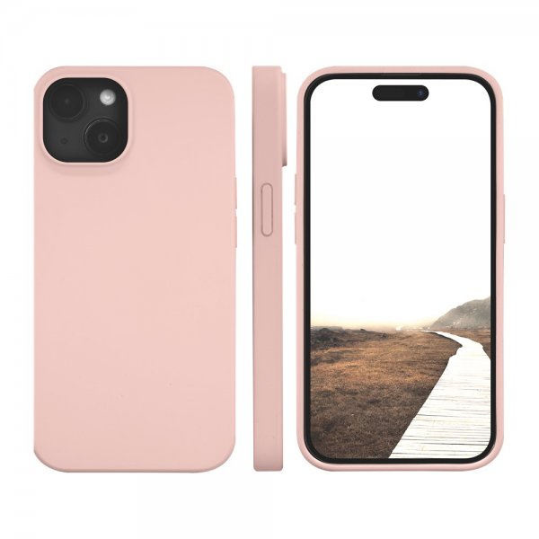 iPhone 13/14/15/16e/17e Case Monaco MagSafe Pink Sand