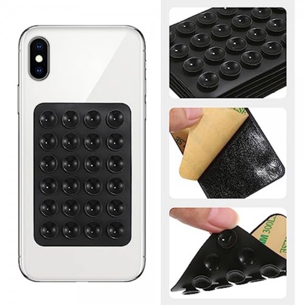 Mobile holder Suction cup Black