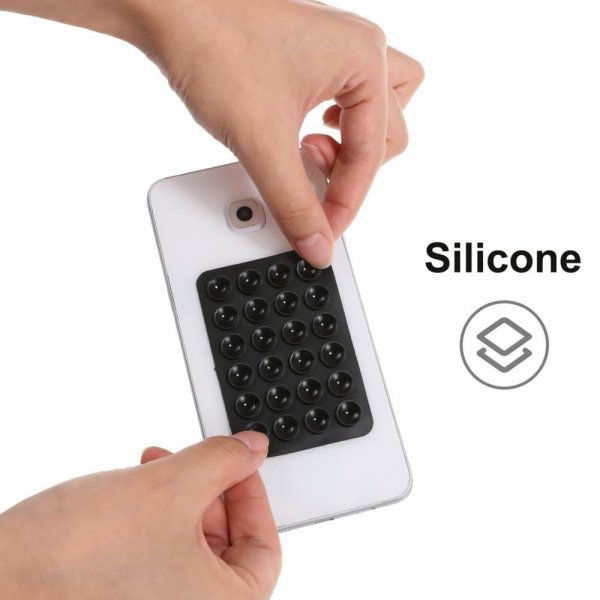 Mobile holder Suction cup Black