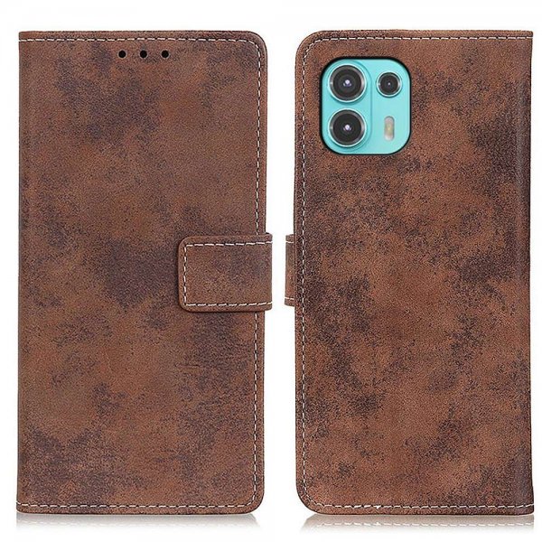 Motorola Edge 20 Lite Cover Vintage Brown