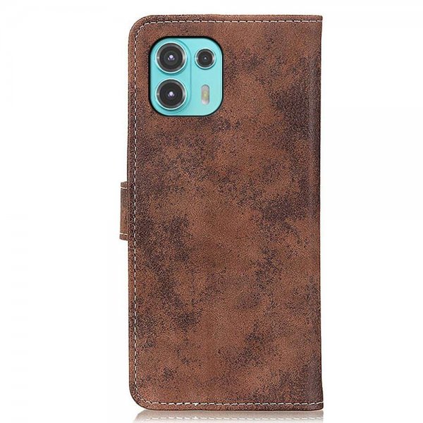 Motorola Edge 20 Lite Cover Vintage Brown