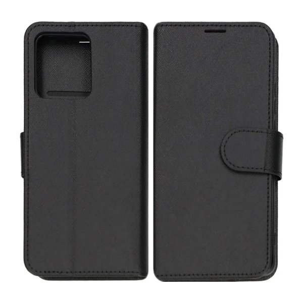 Motorola Edge 40 Neo Cover with Stand Black