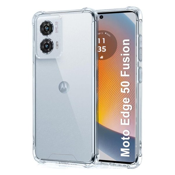 Motorola Edge 50 Fusion Case Shock resistant Transparent