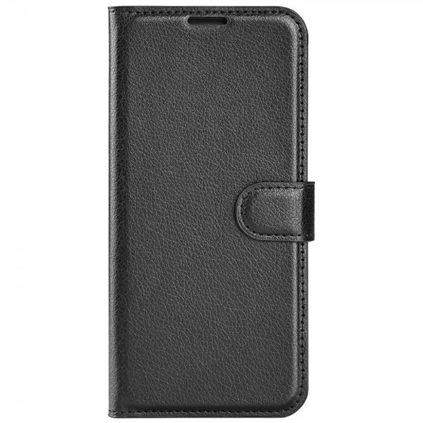 Motorola Edge 50 Fusion Cover Litchi Black