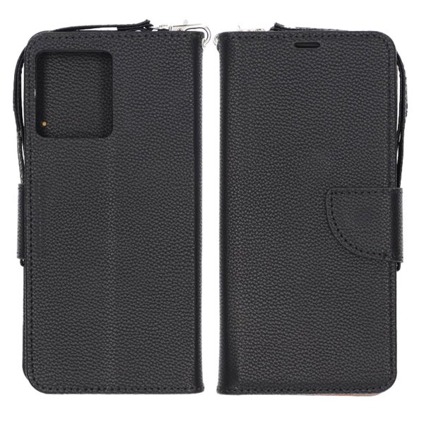 Motorola Edge 50 Pro Cover 2 Card Slots Black