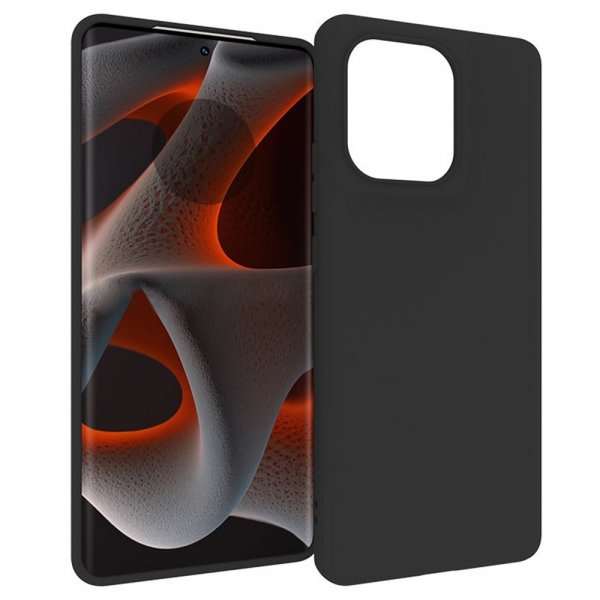 Motorola Edge 50 Pro Case Soft plastic Black