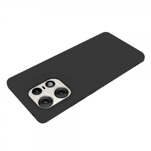 Motorola Edge 50 Pro Case Soft plastic Black