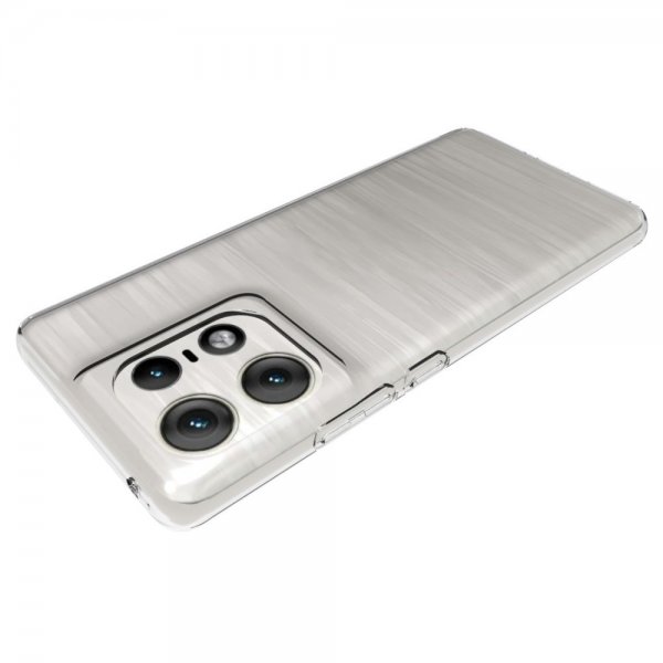 Motorola Edge 50 Pro Case Soft plastic Transparent