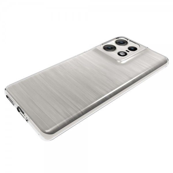 Motorola Edge 50 Pro Case Soft plastic Transparent