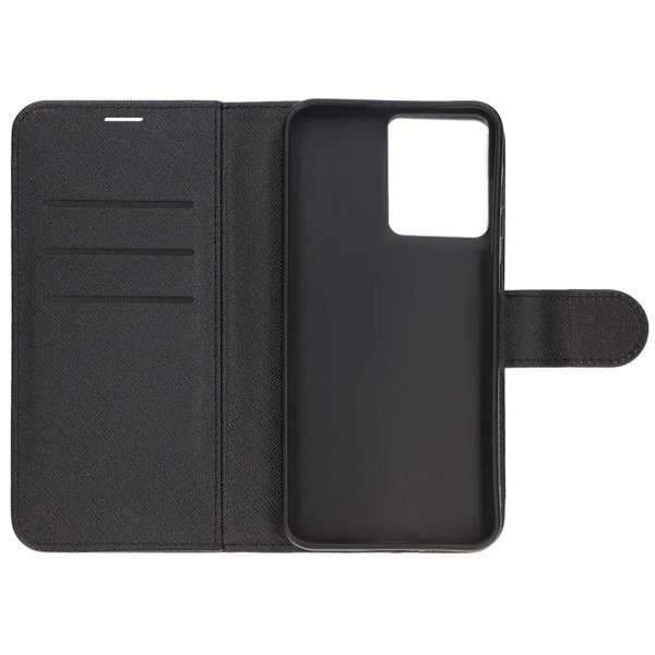 Motorola Moto G04 Cover with Stand Black