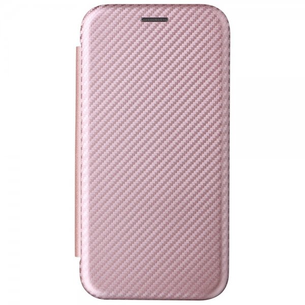 Motorola moto g200 5G Cover Carbon Fiber Texture Rose Gold