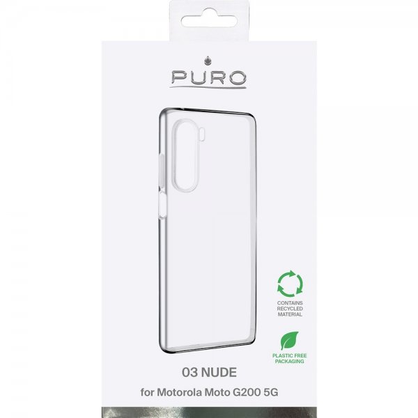 Motorola moto g200 5G Case Nude Transparent