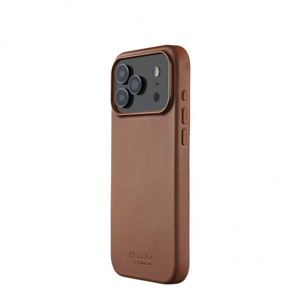 iPhone 17 Pro Max Case Full Leather Case MagSafe Tan