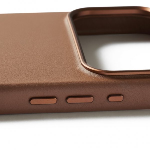 iPhone 17 Pro Max Case Full Leather Case MagSafe Tan