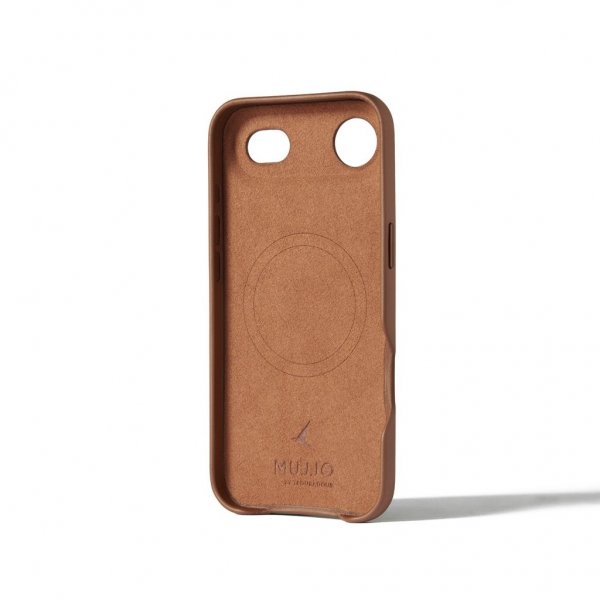 iPhone Air Case Full Leather Case MagSafe Tan