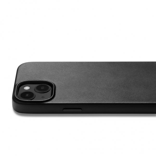 iPhone 14 Case Full Leather Case MagSafe Monaco Blue