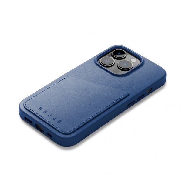 iPhone 14 Pro Case Full Leather Wallet Case Black