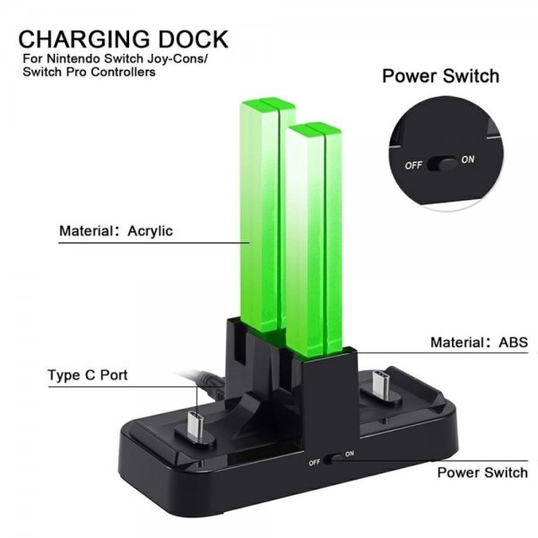 Nintendo Switch Game Controller Charging Dock