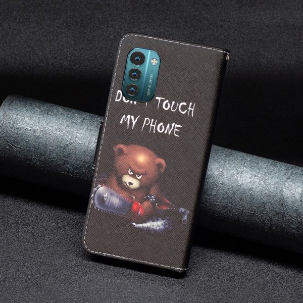 Nokia G11/G21 Cover Print Bear Chainsaw