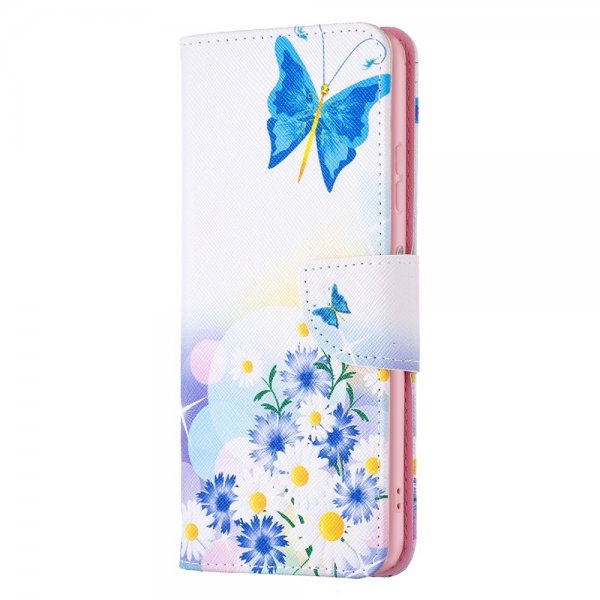 Nokia G11/G21 Cover Print Butterflies and Flowers