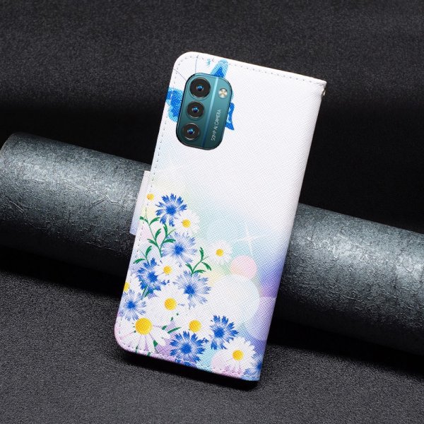 Nokia G11/G21 Cover Print Butterflies and Flowers